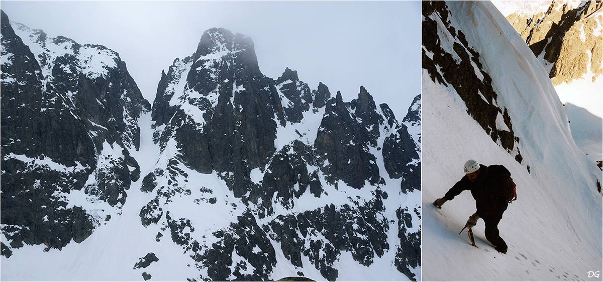 Brèche André - couloir nord.