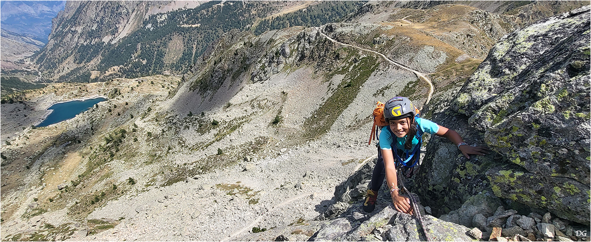 Tête de Colle Haute (2508 m) - éperon nord.