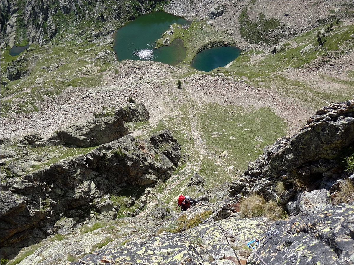Monte della Valletta (2750 m) - contrefort Est - Dany.