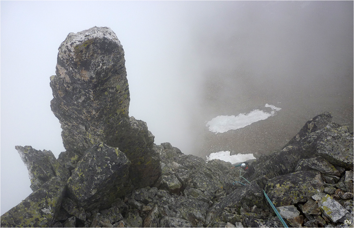 Cayre des Erps (2501 m) - éperon Ouest.