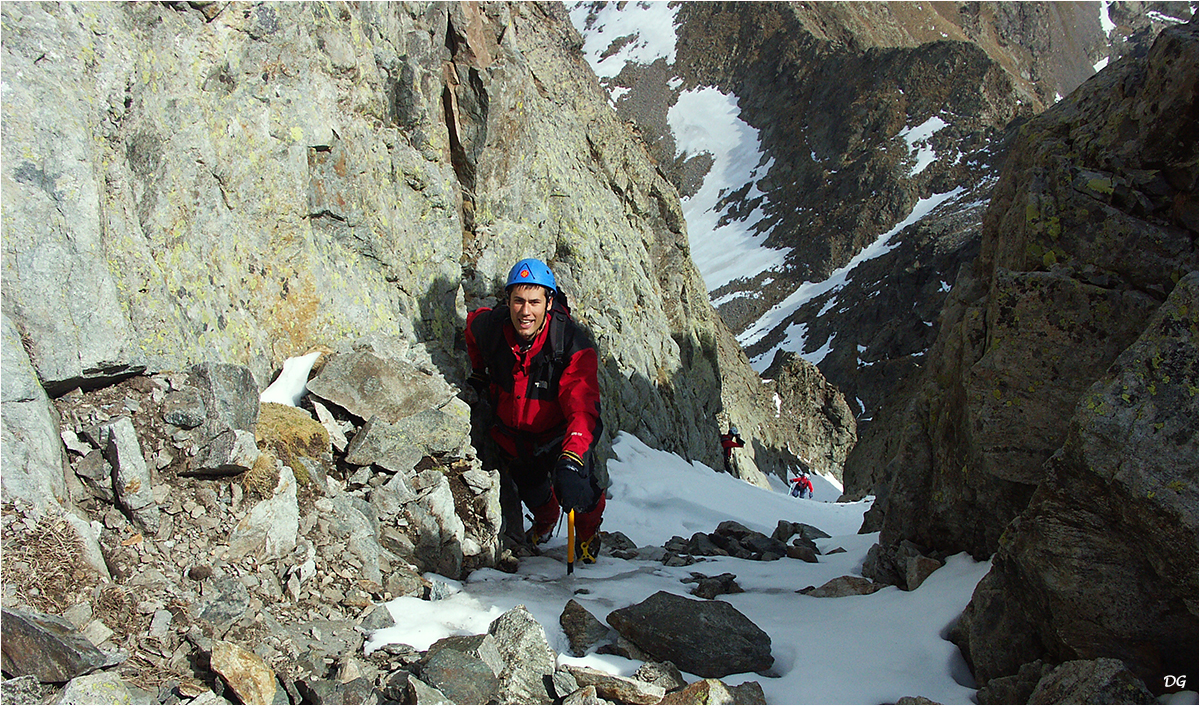 Mont Neiglier (2786 m) - couloir nord.