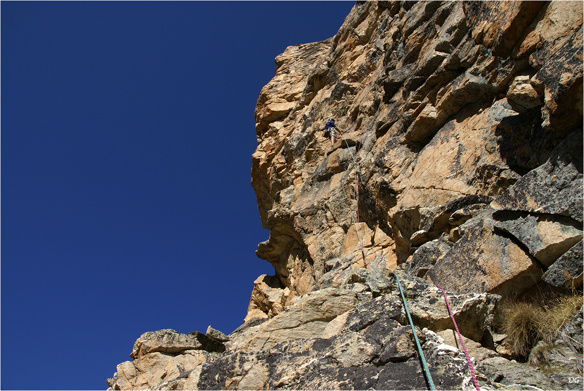 Aiguille Pierre André (2812 m) - Vieux boucs, new look.