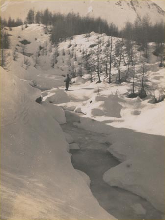 Ski de randonnée dans le Valdemars (environs d'Allos).