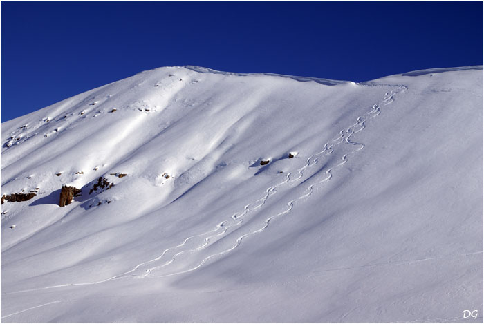 Voilà, la descente, c'est par là.