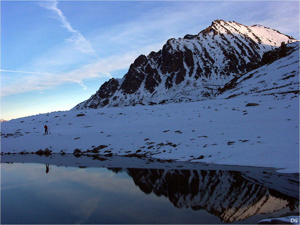 Mont Aver (2745 m) : versant sud.
