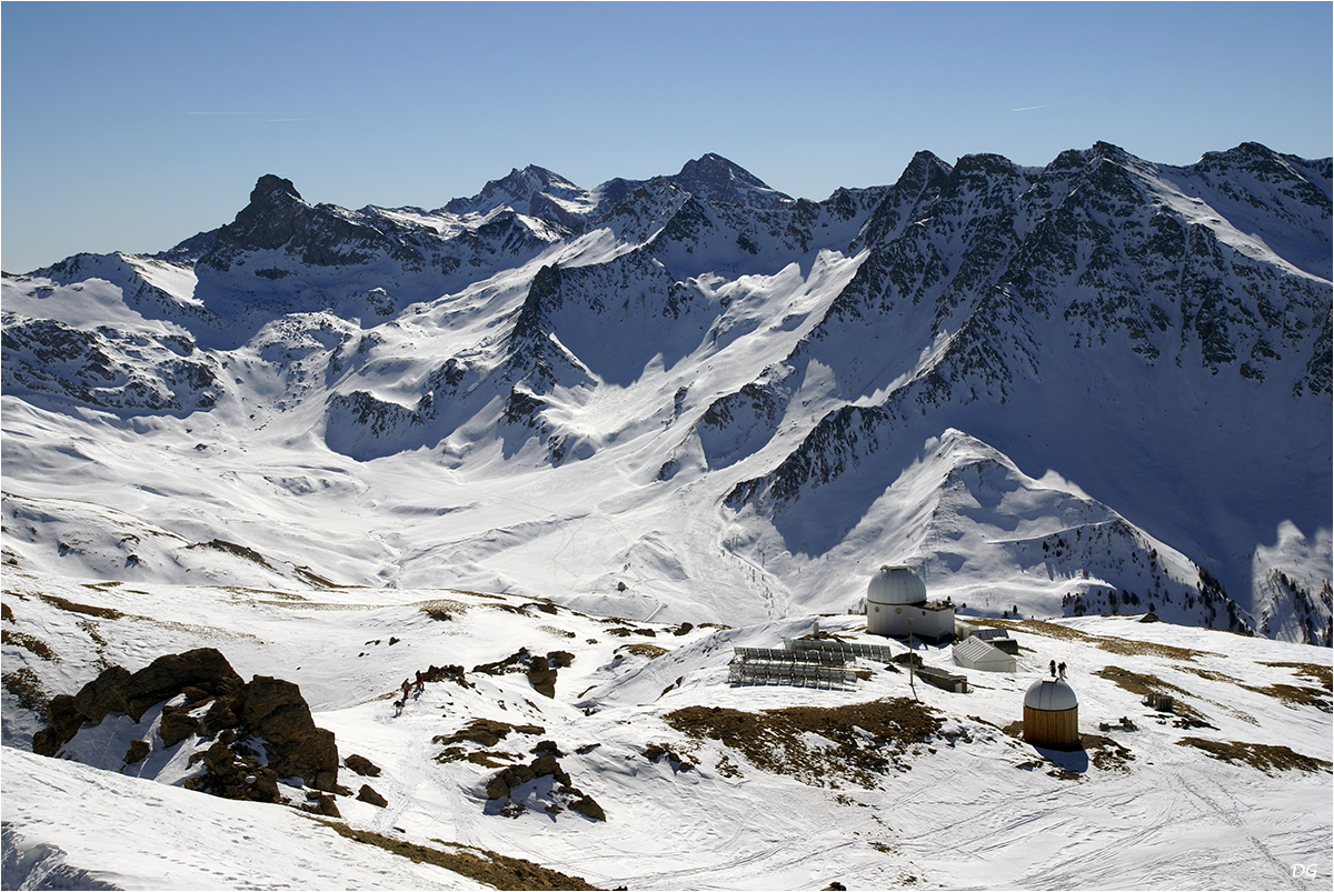 Pic de Château-Renard (2989 m) et Pic de Caramantran (3025 m) en circuit.