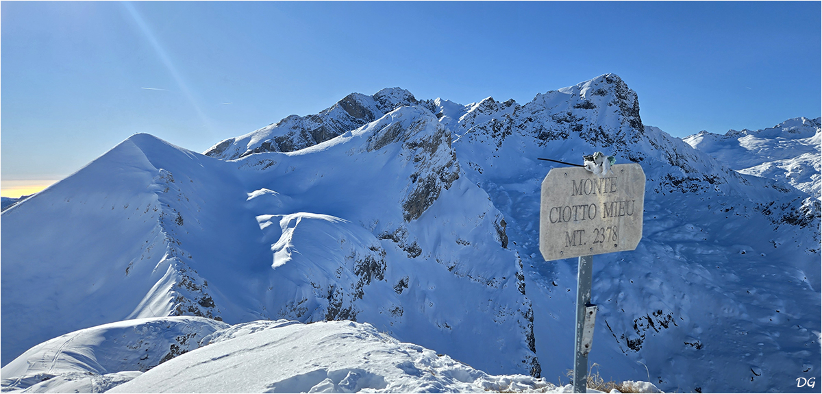 Monte Ciotto Mieu (2378 m) de Limonetto.