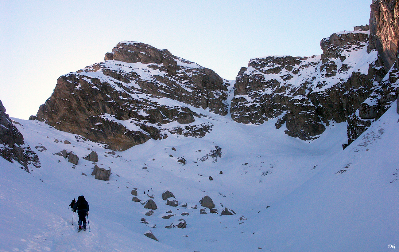 Cima della Fascia par vallon du Cros (2491 m - Limone-Piemonte).
