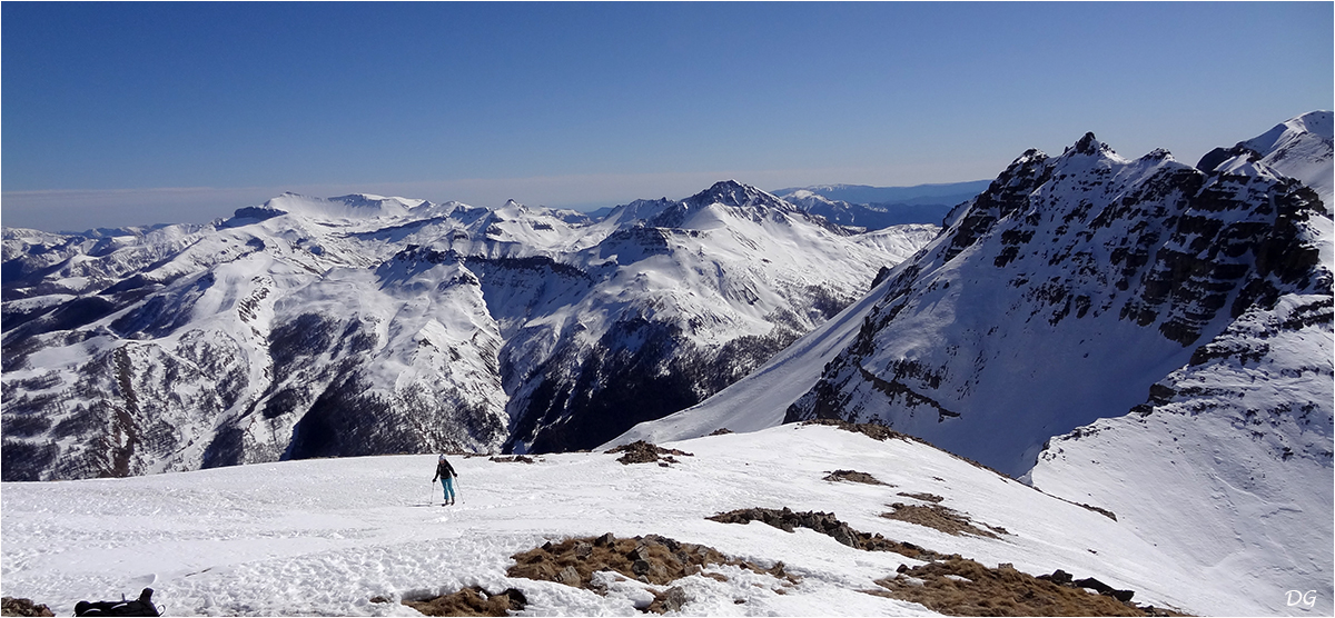 Mont Pierre Châtel (2774 m) depuis Saint-Dalmas.