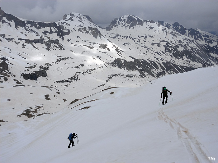 Sortie du vallon des Granges Communes.