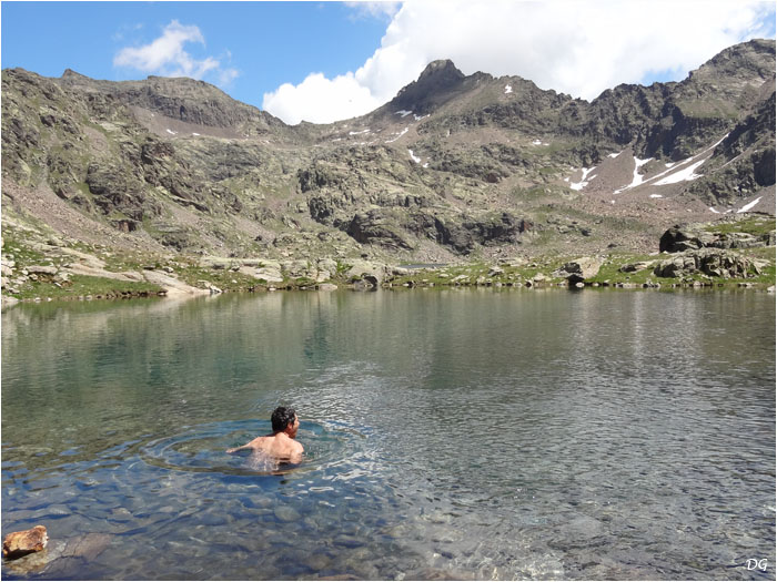 Lac de Rabuons : oserez-vous le bain ? Même en été, cela reste frais.