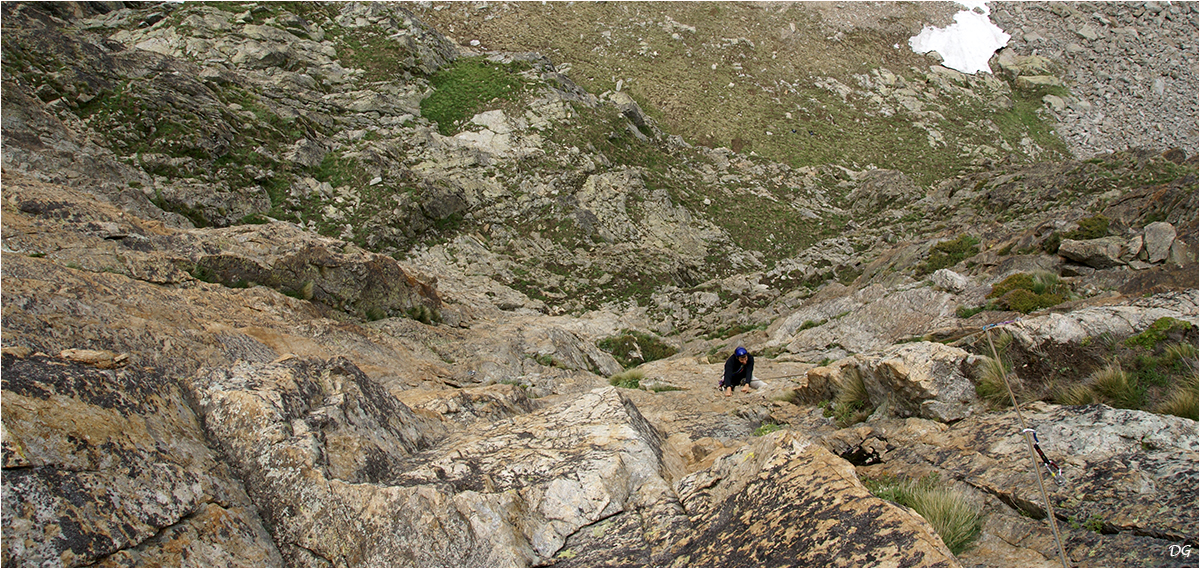 Pointe André (2679 m) - voie Demenge-Dufranc.