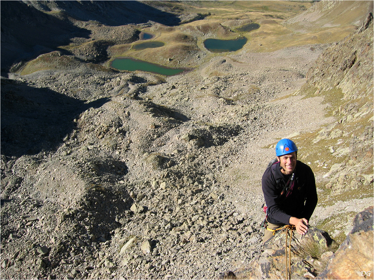 Pointe André (2679 m) - éperon sud.