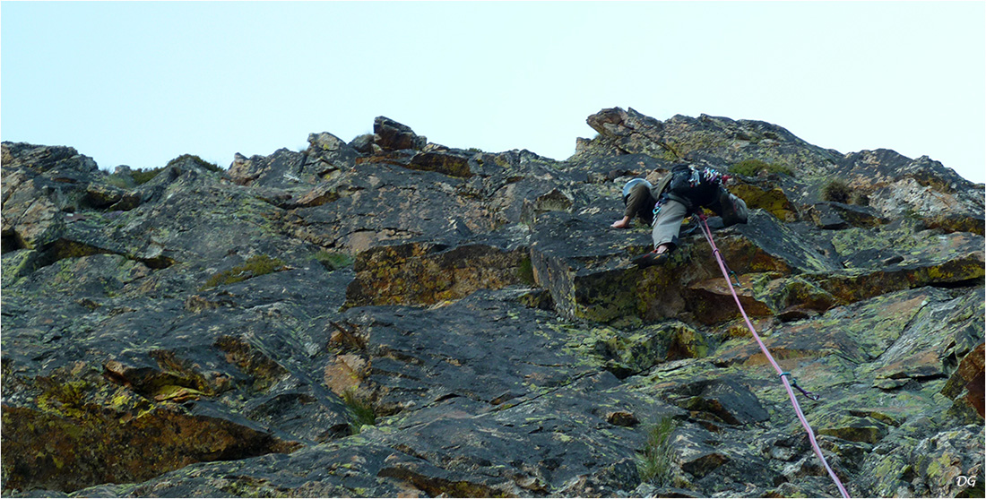Mont Aver (2745 m) - contrefort ouest - Senza Rotelle.