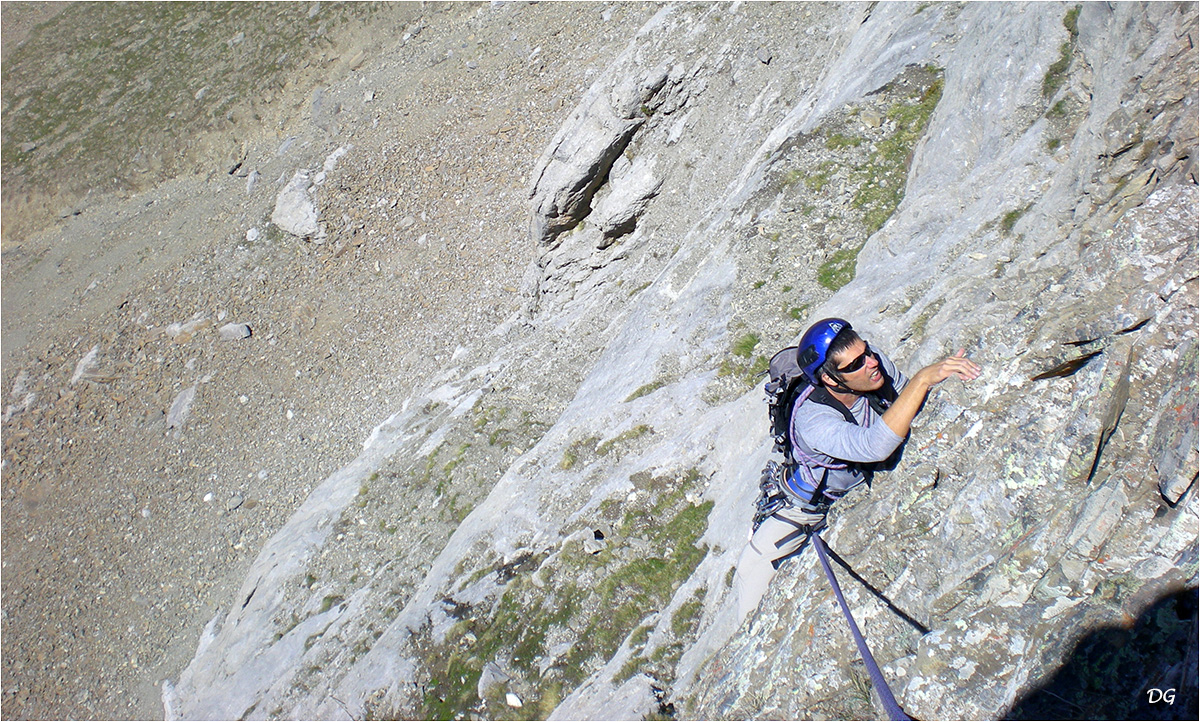 Tête de l'Empeloutier (2820 m) - Le vacarme de la Grande Muette.
