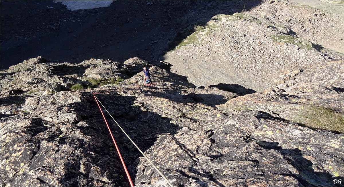Argentera, cime sud (3297 m) - Gruppo Aosta.