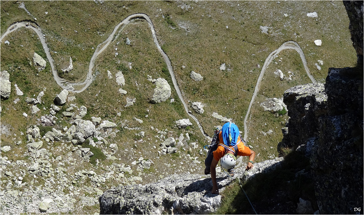 Rocca Castello (2452 m) - King line.