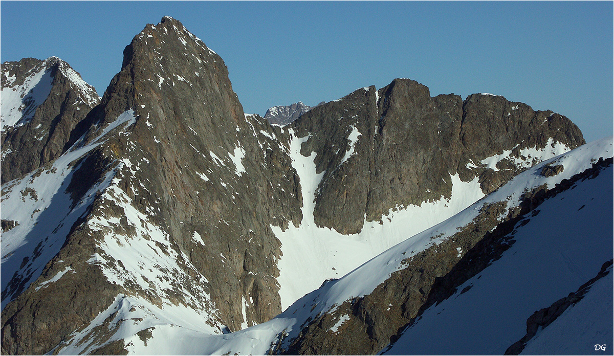 Cime de la Malédie (3059 m) - voie normale..