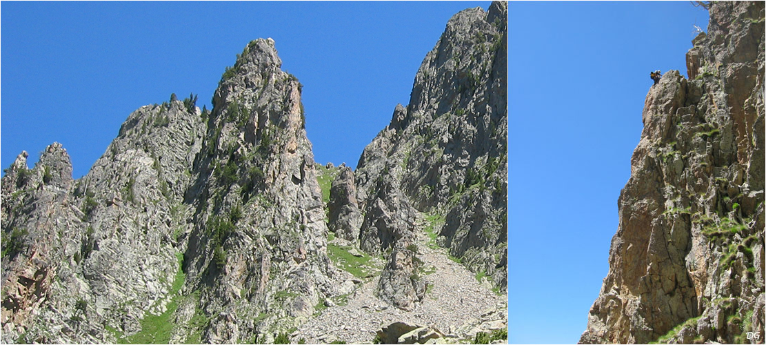 Petit Cayre de la Madone - Arête sud.