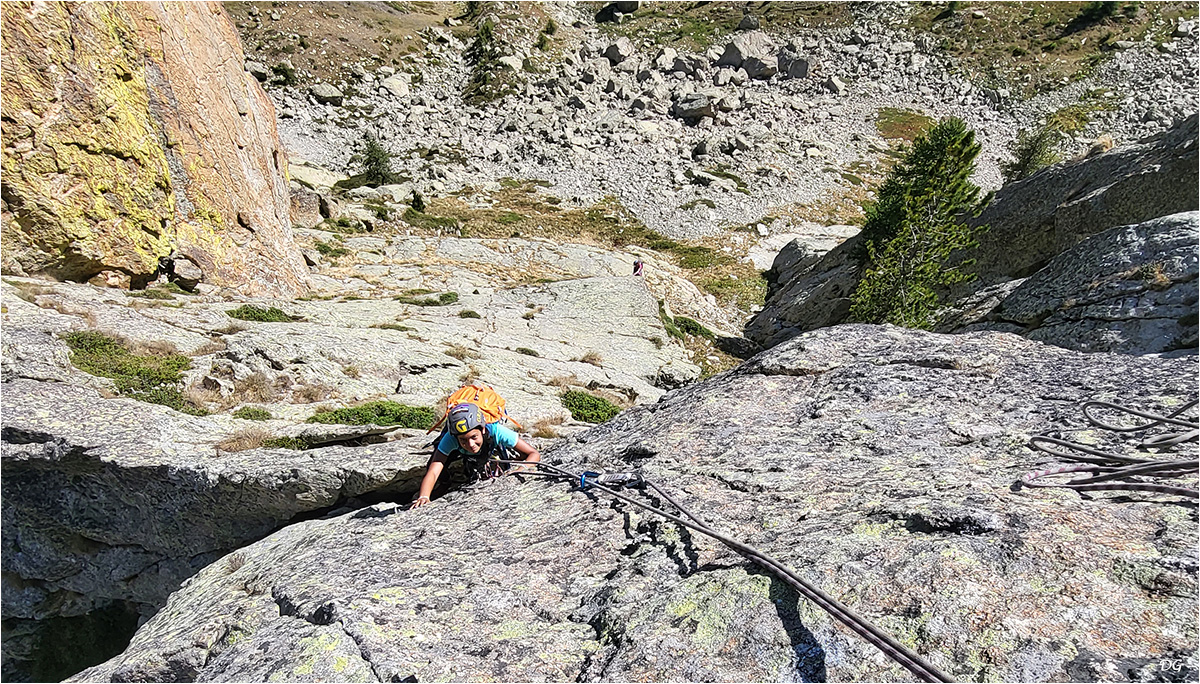 Antecime ENE du Lausfer (2350 m) - le Placche.