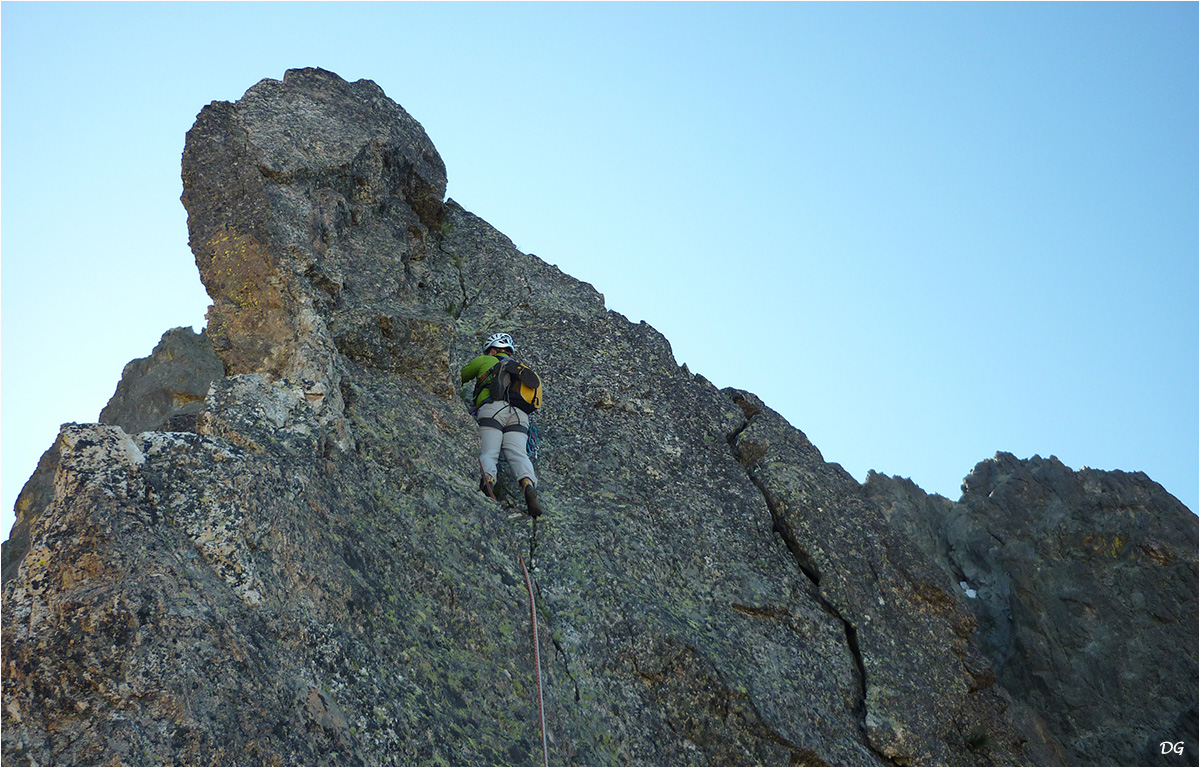 Mont Ponset (2828 m) - arête ouest.