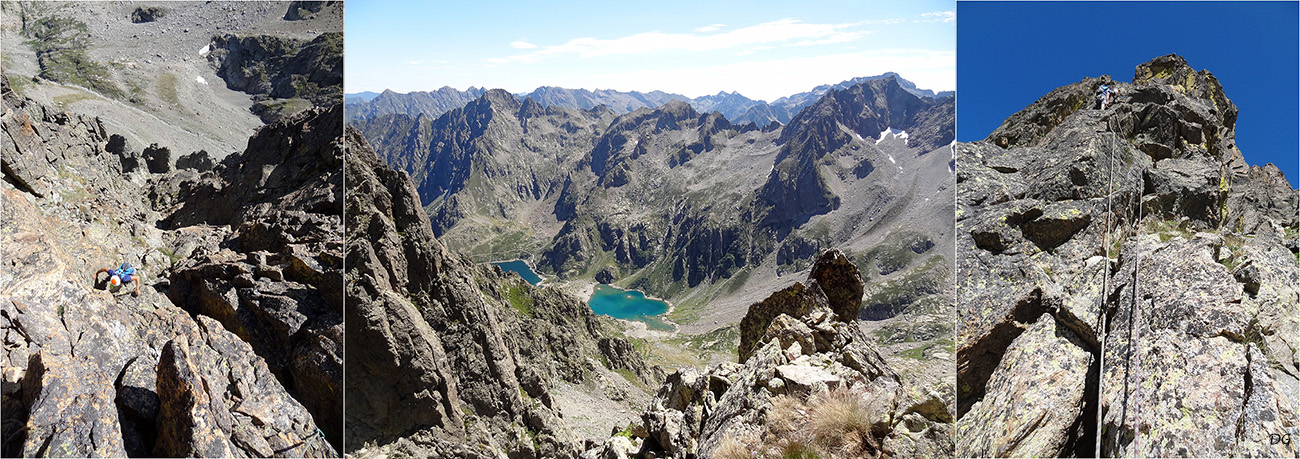Cime du Baus, 3067 m. - Éperon de la Solitude.
