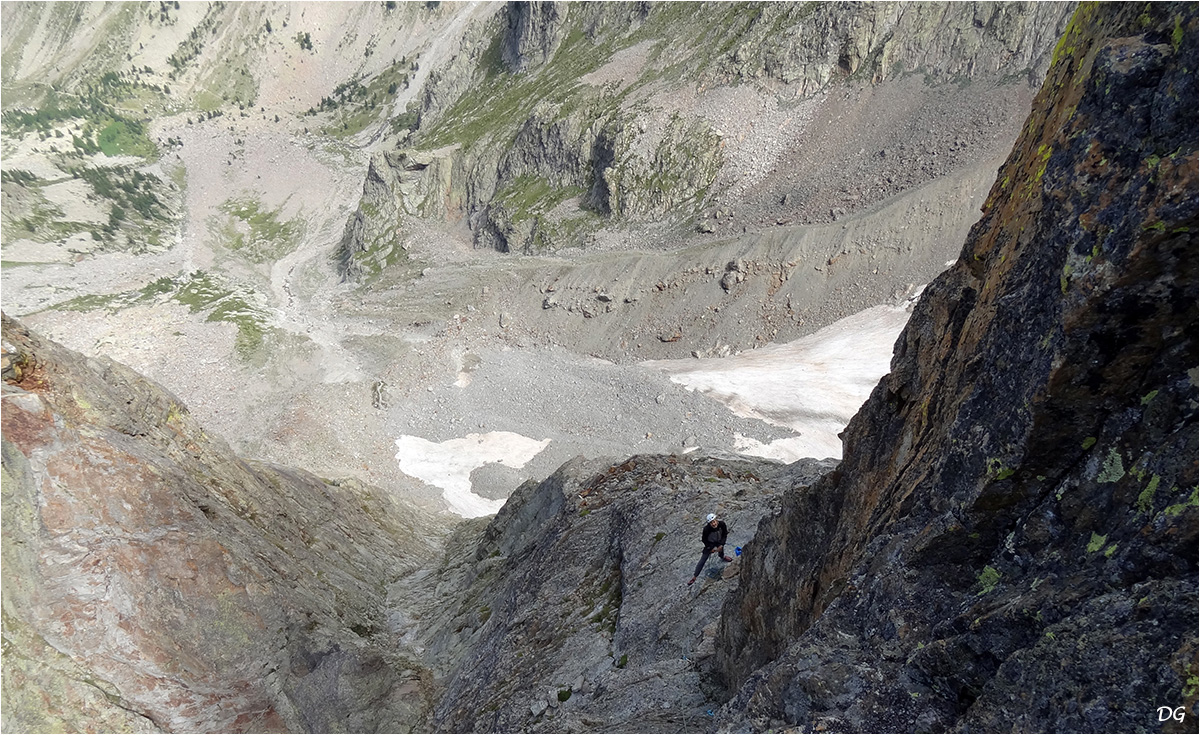 Corno-Stella (3050 m) - Combinaison Cenerentola -Spigolo NO.