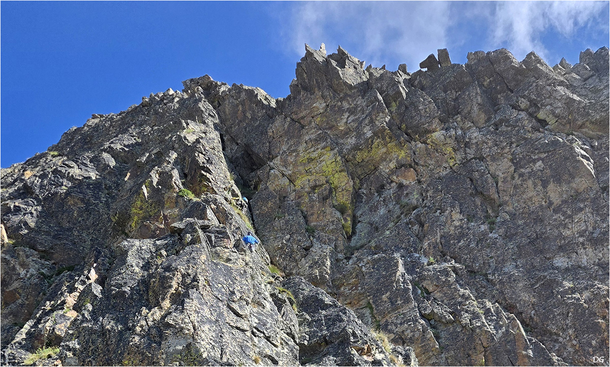 Testa Gias dei Laghi (2739 m) - éperon sud-ouest.