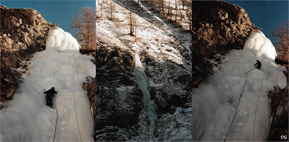 Vallon de Gialorgues - cascade innommée rive droite..