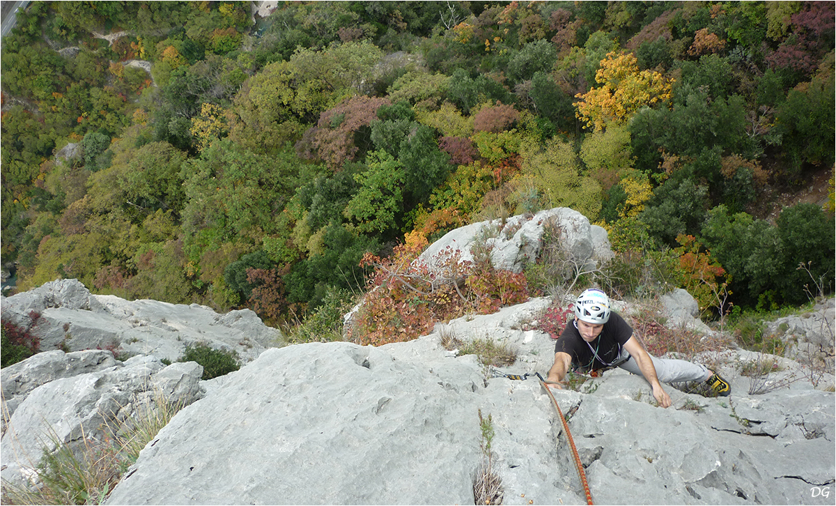 Gorges du Loup - les Tunnels Les Trois Jours du Galérien.