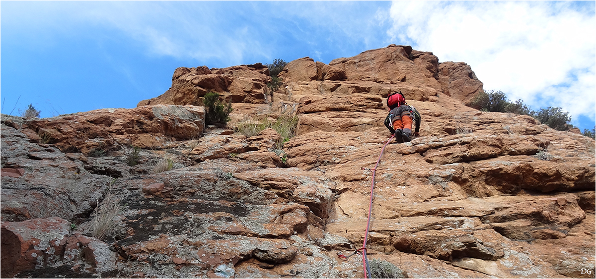 Rocher de Roquebrune : arête est.