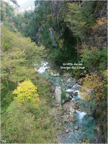 Gorges du Loup - La Vierge du Loup.