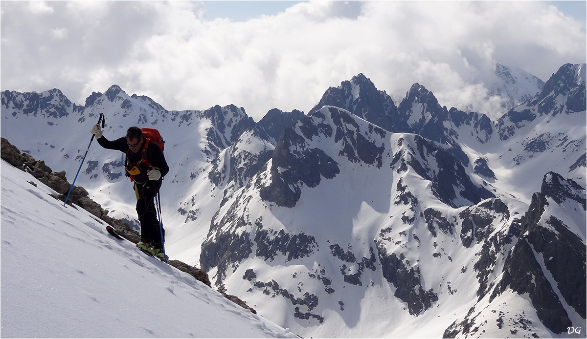 Cime Cabret (2938 m).