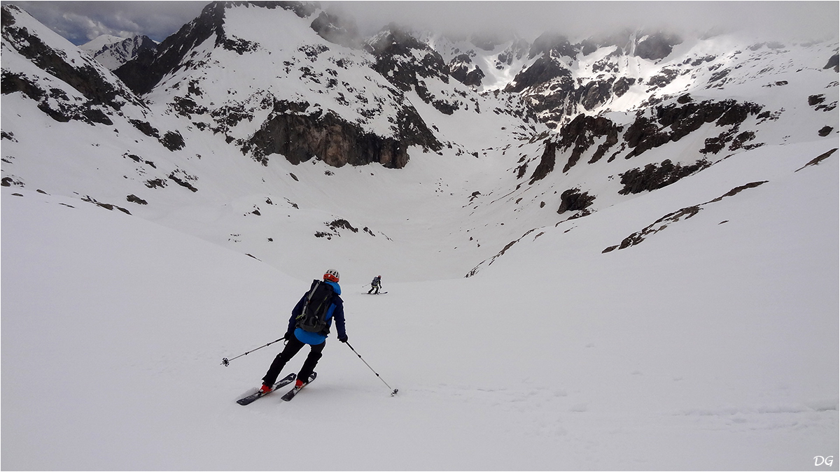 Cime de Chamineye (2921 m) : versant sud (voie normale).