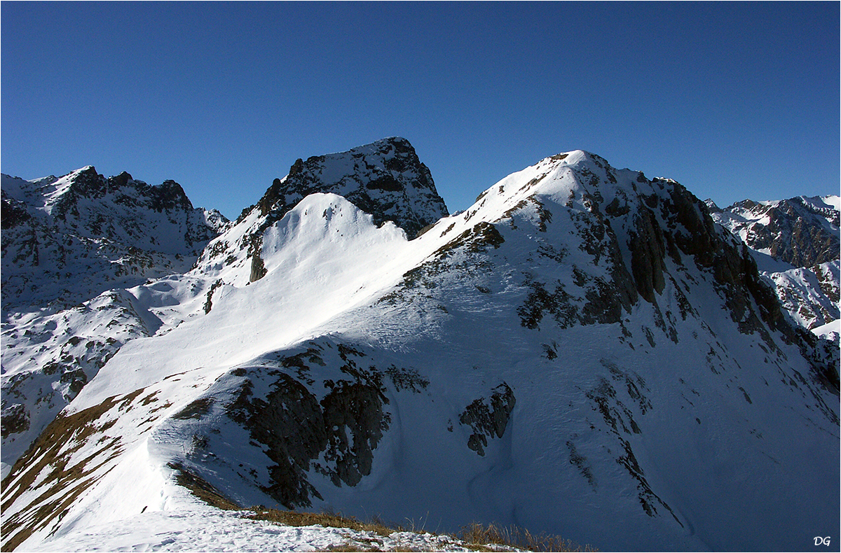 Monte Chiamossero ou Ciamousse (2476 m - Limonetto).