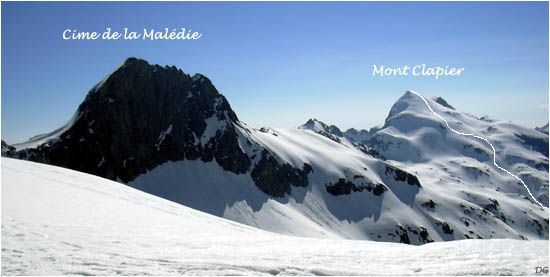 Circuit 2 jours : Cime sud de Montolivo (2751 m) - Clapier (3045 m)