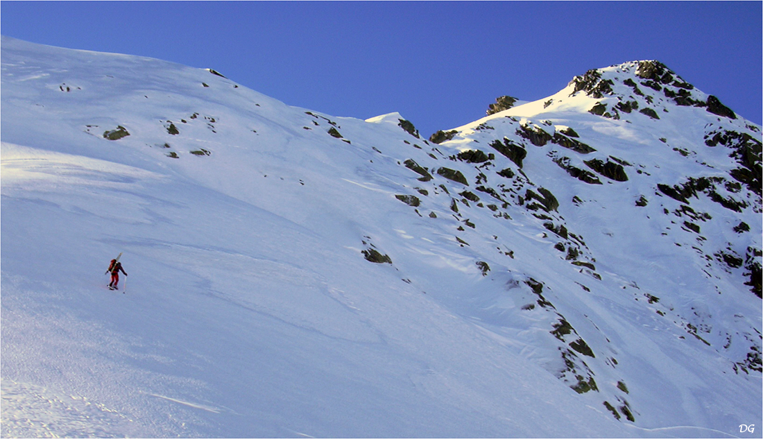 Cime du Diable en traversée (2685 m - Gordolasque).