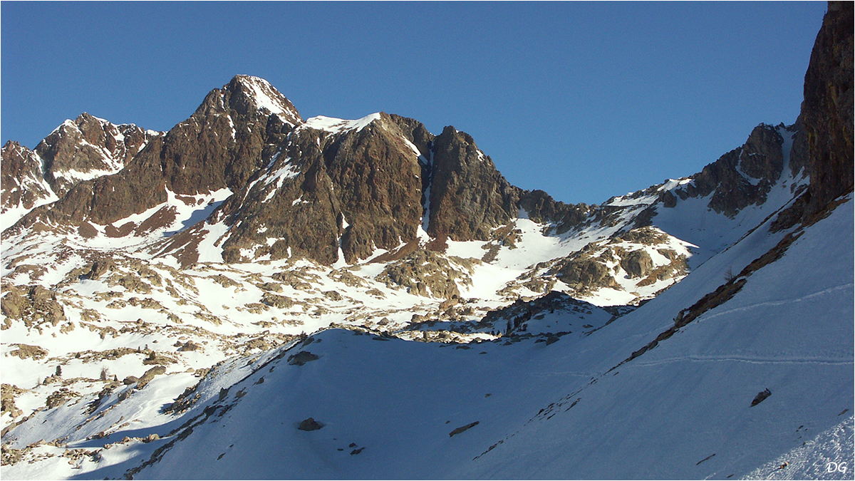 Circuit Col Mercière (2342 m) et Baisse de Druos (2628 m - Tinée).