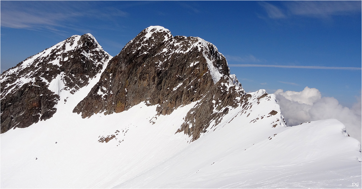 Balcon du Gélas (3073 m).