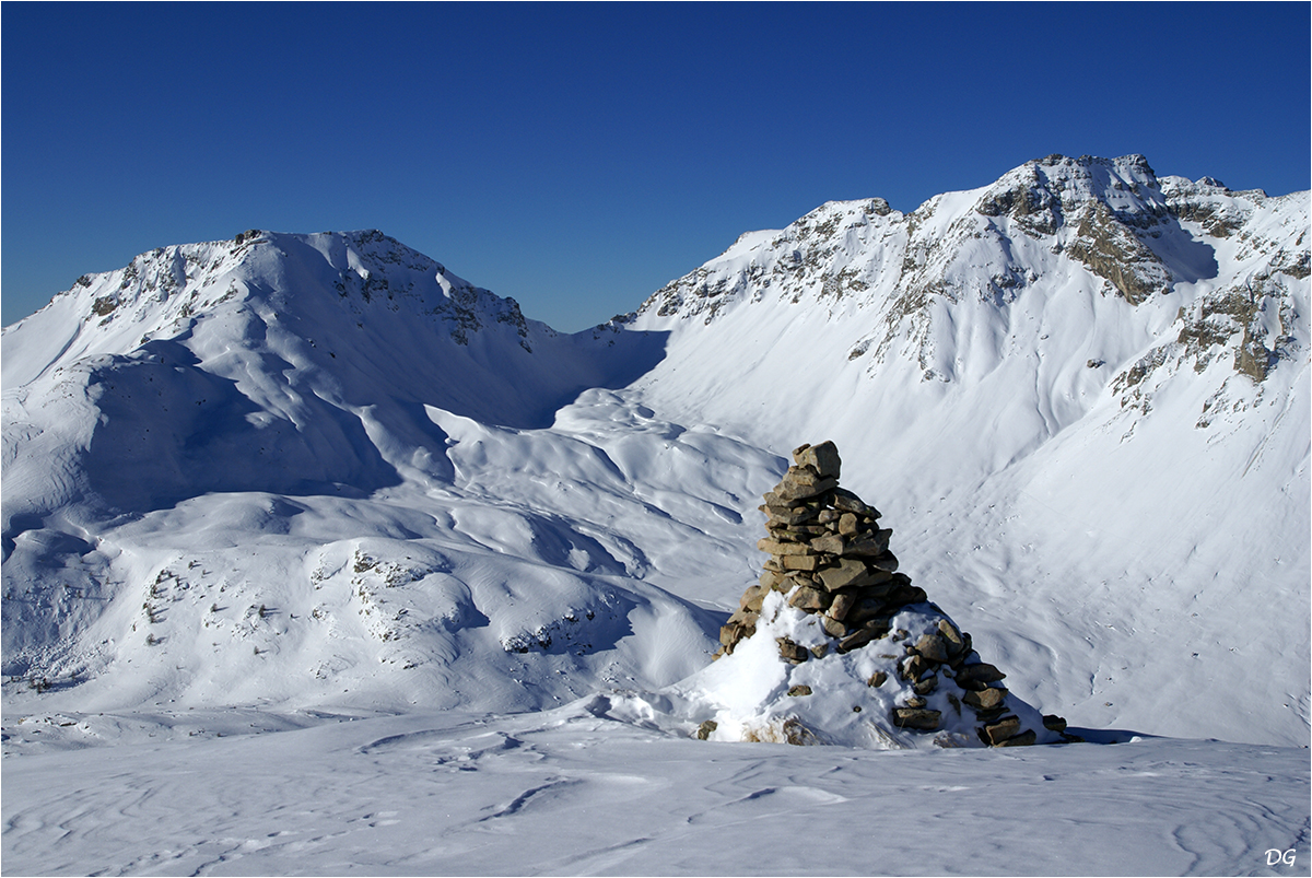 Tête de la Gipière (2626 m) depuis Estenc.