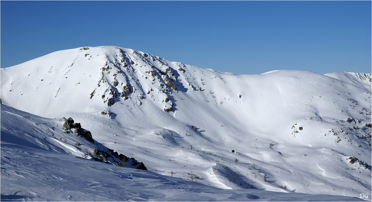Tête de la Lave (2375 m) - depuis la Madone de Fenestre.