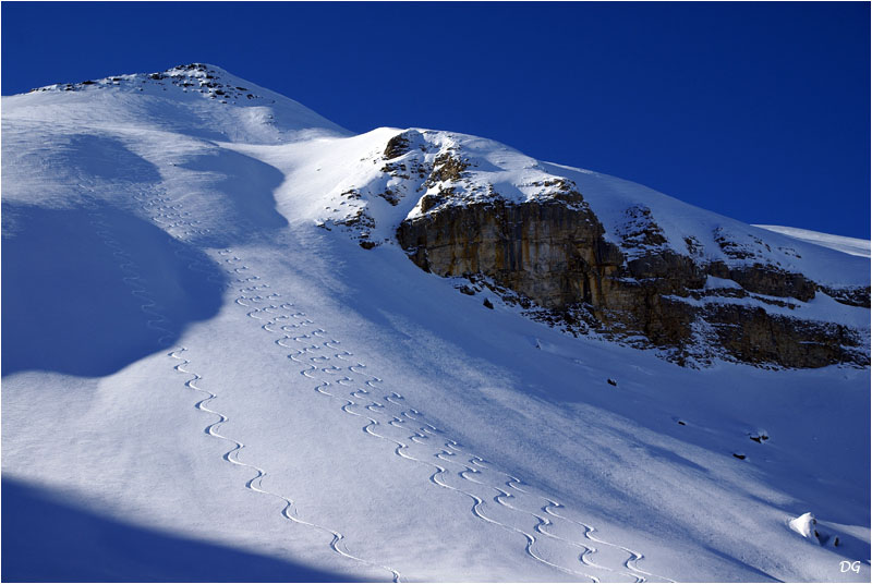 Si vous avez cette neige là, vous vous souviendrez longtemps de cette descente.