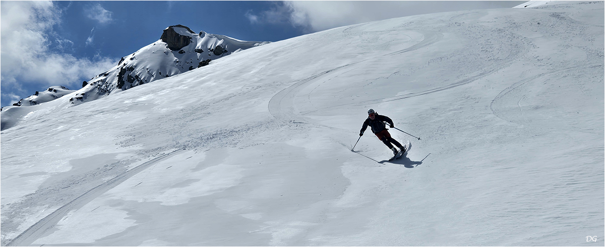Crête de la Pierre Eclatéee (2723 m) : traversée S>N.