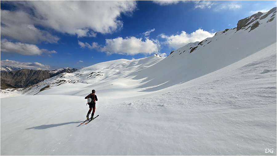 Au col des Esbéliousses.
