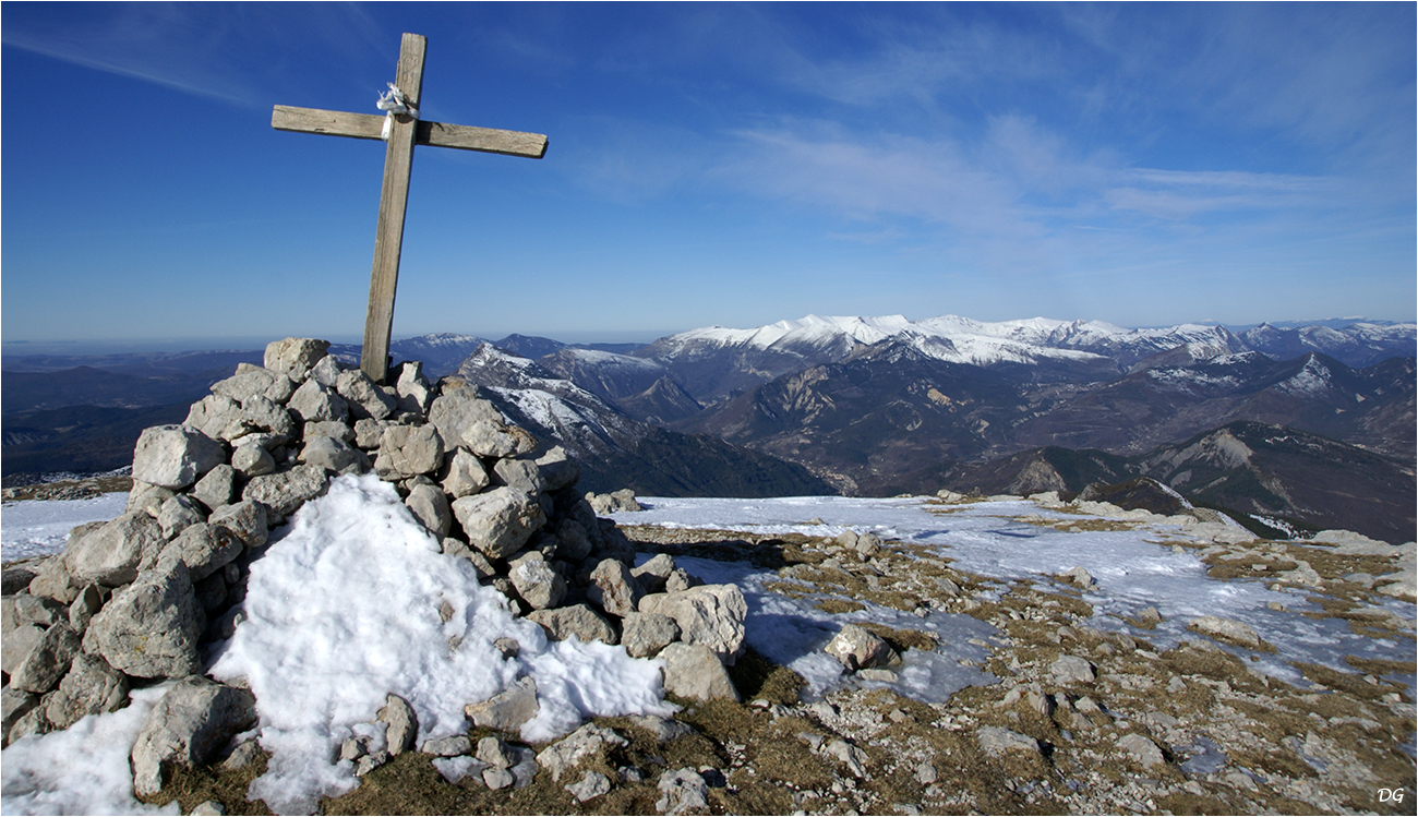 Crête du Teillon : les Quatre Termes (1893 m).