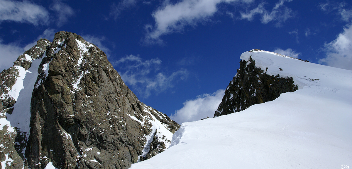 Tête de Trecolpas - antécime sud (2700 m) depuis le Boréon.