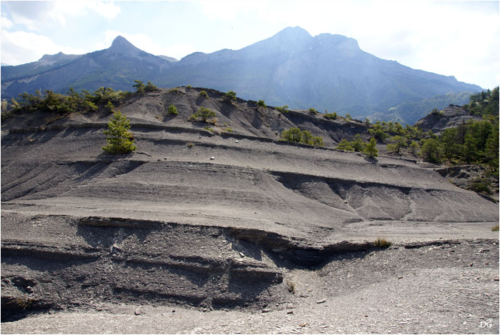 Au coeur de la deuxième zone de badlands.